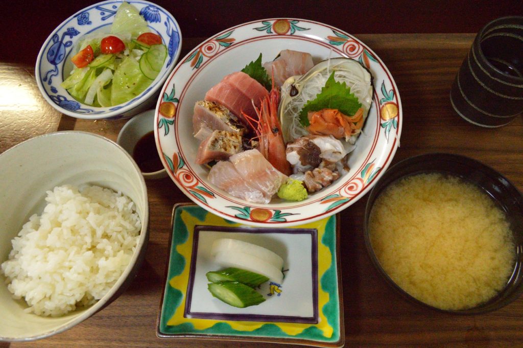 茨城県 ひたちなか市 魚の美味しい店 たがや お刺身定食 (9)